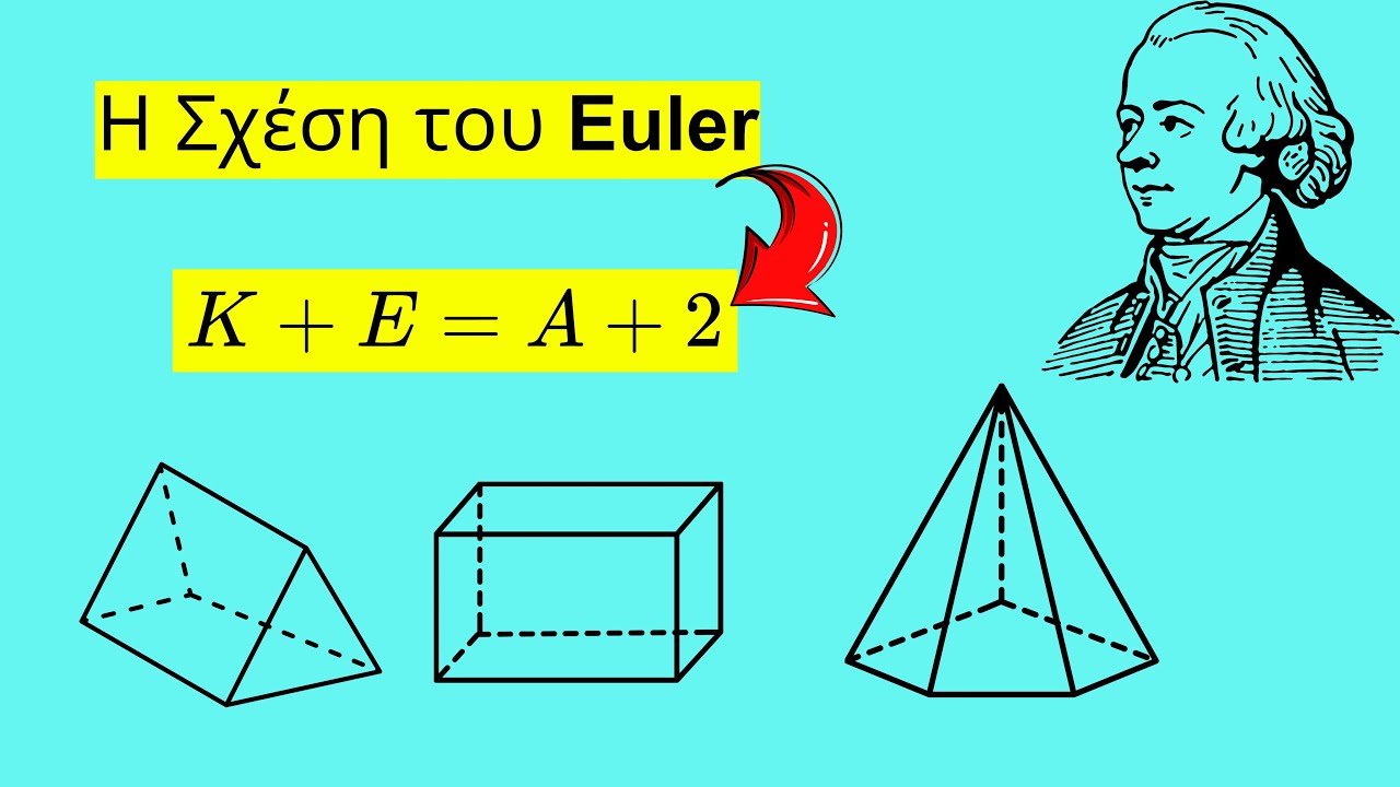 Ο τύπος του euler στα πολύεδρα-Μαθηματικά με τον Γιώργο
