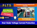 Cara Pasang  Over Under Voltage Current Protection  PLN dan PLTS