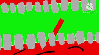 Black Siren Head Green Screen