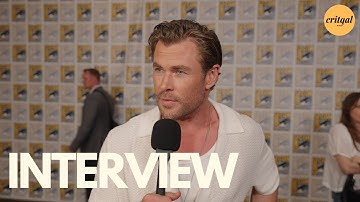 SDCC 2023 - Transformers One - Chris Hemsworth - "Orion Pax / Optimus Prime" | Interview