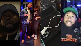 🐐 Akademiks reacts to being Featured on Drake's  Iceman Episode 4