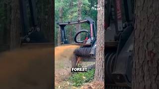 Why Turn Perfectly Healthy Trees to Mulch,#forestry #mulching #interestingfacts #shorts #viralvideo