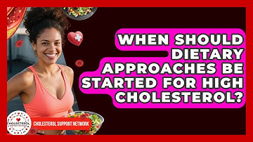 When Should Dietary Approaches Be Started for High Cholesterol? | Cholesterol Support Network