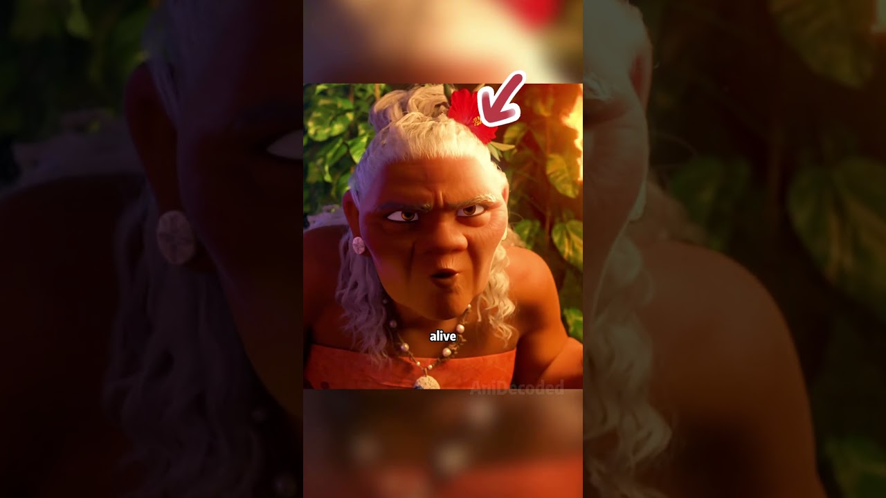 Grandma Tala’s death was actually because of…#shorts  #moana  #disney