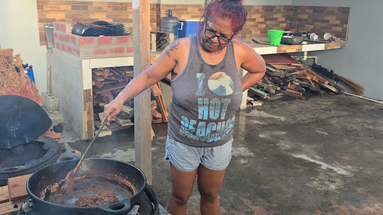 Guyanese sugar cake & Boiled and fried