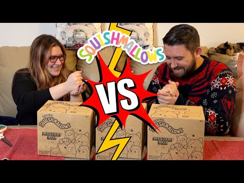 SQUISHMALLOW COMPETITION WITH AMAZON MYSTERY BOXES