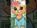 Cat Lovers!💕👌🏻 by “niloo coloring book” 🫟🎨 Available on Amazon 📚 easy-relaxing images ❤️