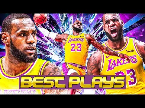 LeBron James - The VERY Best Lakers Plays of 2019 Season