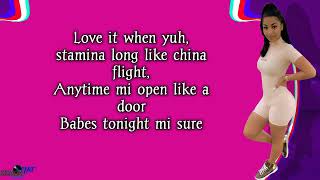 Shenseea - Sure Sure (Lyrics)