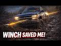 I Got Completely Stuck in Deep Mud... Only the Winch Saved This Mission | SnowRunner