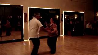 Bronze Cha Cha Amateur couple