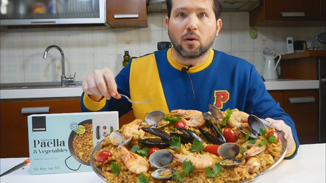 PAELLA DE MARISCOS RICETTA VELOCE E SAPORITA