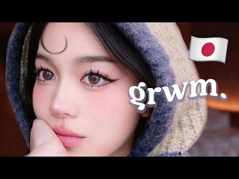 GRWM: Anime Eyes Makeup in Tokyo! 🫧 #grwm