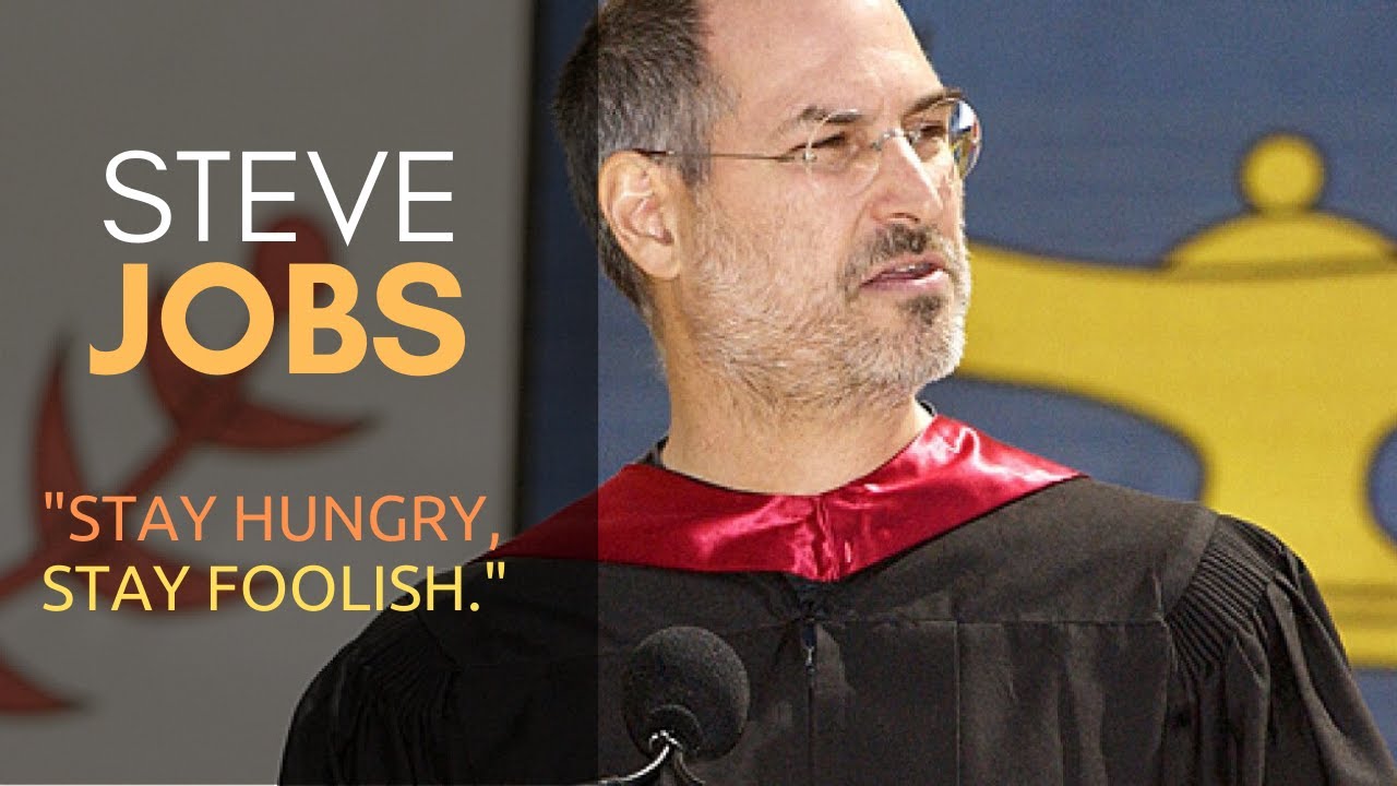 what is the thesis of steve jobs commencement speech