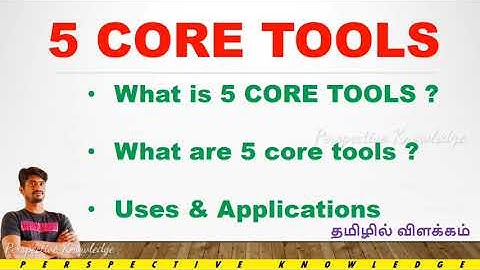 5 core tools of quality | core tools iatf 16949 | aiag core tools | APQP | PPAP | FMEA | SPC | MSA