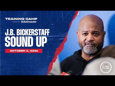 2026 Training Camp Media Availability | Coach J.B. Bickerstaff l 10.02.26