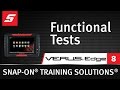 Functional Tests : VERUS® Edge (Pt. 8/12)  | Snap-on Training Solutions®