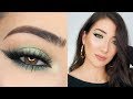 GREEN SMOKEY CAT EYE MAKEUP TUTORIAL + GIVEAWAY