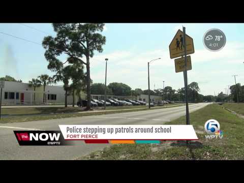 Police stepping up patrol around St. Lucie Elementary School