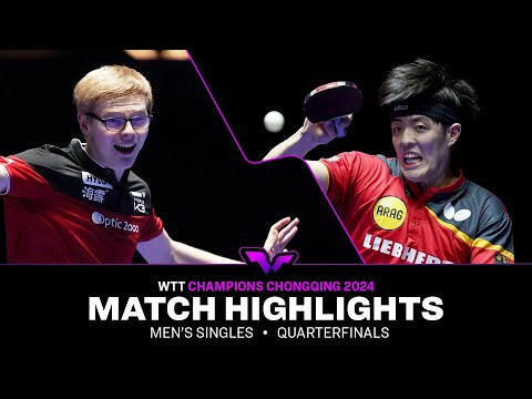 Felix Lebrun vs Dang Qiu | MS QF | WTT Champions Chongqing 2024