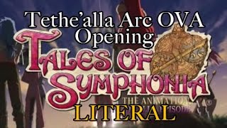 [PARODY] Tales of Symphonia Literal: OVA Tethe'alla Arc Opening