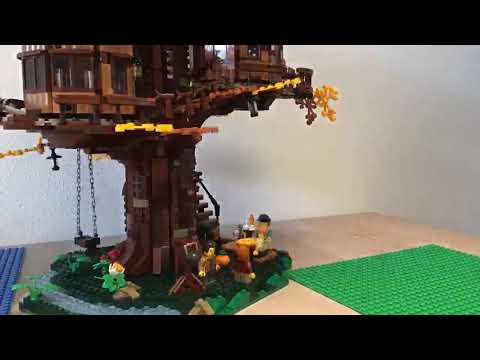 Lego Treehouse 21318 stop-motion