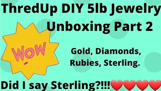 ThredUp DIY 5lb Jewelry Unboxing Continued...
Unbelievably WOW!
Thank you for sharing this great box with me.❤
Contact me: lilliansartisangifts@gmail.com
My Poshmark: https://posh.mk/oS1zGCv9Qnb ThredUp DIY 5lb Jewelry Unboxing Continued...