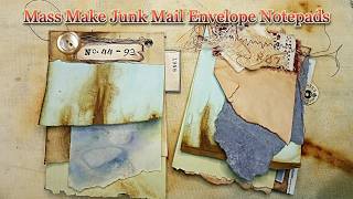 EASY - JUNK MAIL ENVELOPE NOTEPADS W/POCKET