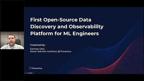 First Open-Source Data Discovery and Observability Platform for ML Engineers
