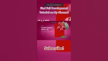 Create Mouse Move Parallax Effect and Entrance Animation using #HTML, #CSS and #JS #shorts