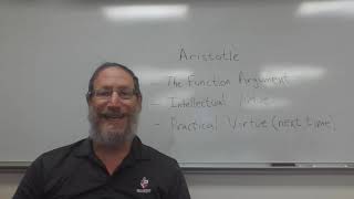 ETHICS  Lecture #2 on Aristotle