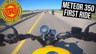 Royal Enfield METEOR 350  First Ride Review (Highway Test)