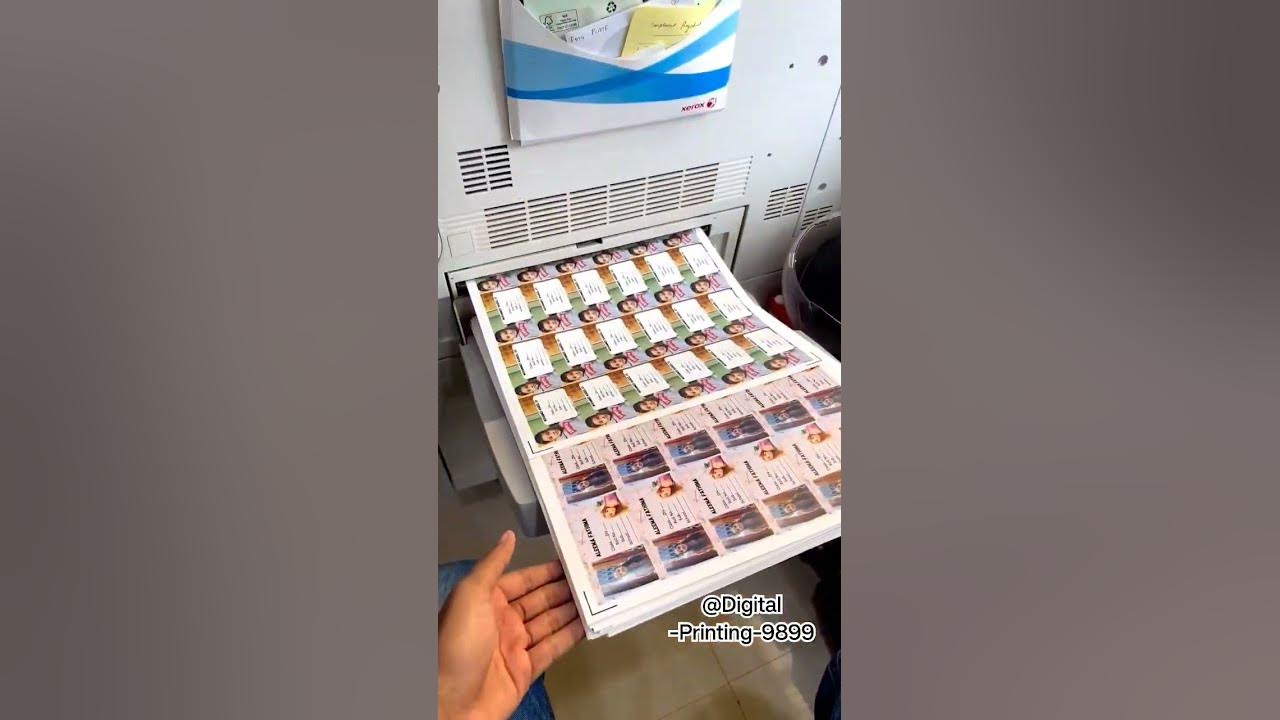😱😱Customize Name Slip Stickers 😱😱#digitalprinting #printing #triending #viralshorts