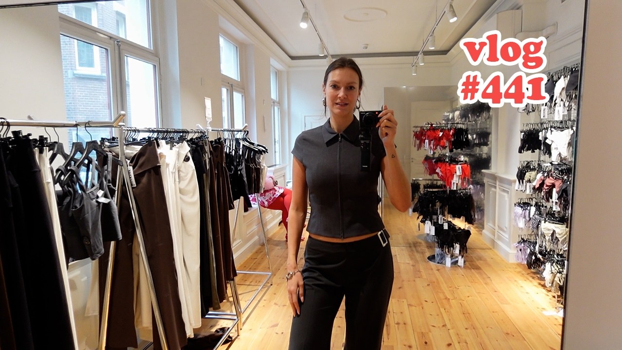 Winkelen in de stad, groot nieuws(!) en naailes!! vlog 441 | Aimée van der Pijl
