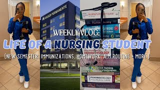 VLOG: WEEK IN THE LIFE ‍⚕|| dr. apt + hw + nursing school