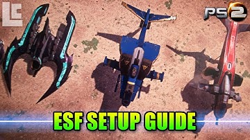 Scythe Reaver Mosquito Setup Guide (Planetside 2 Gameplay/Commentary/ESF)