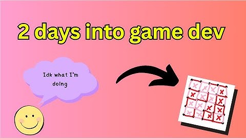 The Thought Process Behind My First Game Ever (Devlog 1)