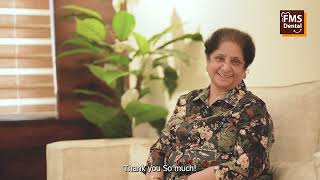 Best Teeth Replacement Done with Ceramic Caps at FMS Dental Hospital | Patient Testimonial
