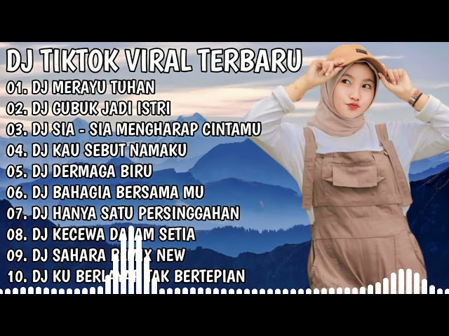 DJ SLOW BASS TERBARU 2023 | DJ VIRAL TIKTOK FULL BASS 🎵 DJ GUBUK JADI ISTANA | FULL ALBUM class=