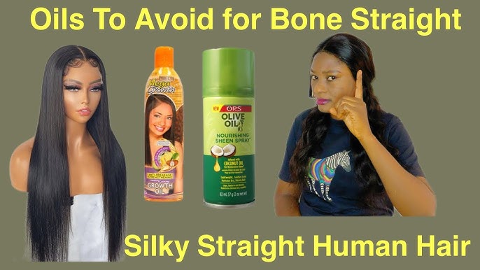 Top 5 Oils You Should Never Use On Your Straight Human Hair Wigs