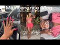 VACATION MAINTENANCE VLOG | NAILS, WAX, LASHES, ETC | PACK WITH ME