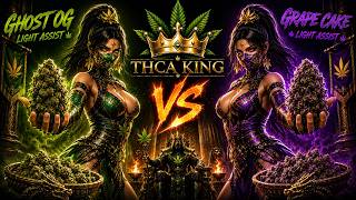 🍇👻 THCA King Light Assist THCA Flower Review 🔥 | Grape Cake & Ghost OG Tested