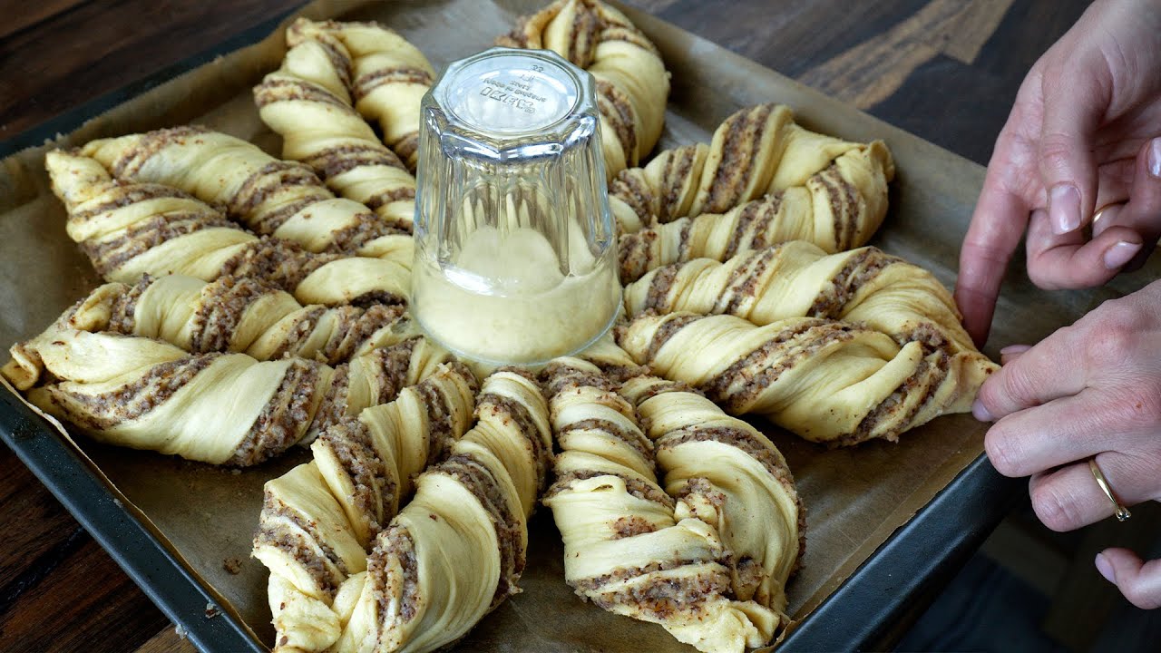 Вот так легко моя бабушка делает ореховые лепешки. Элегантно вкусно и быстро