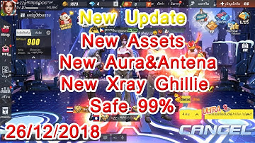 Update Assets + Aura & Antena + Xray Ghillie New