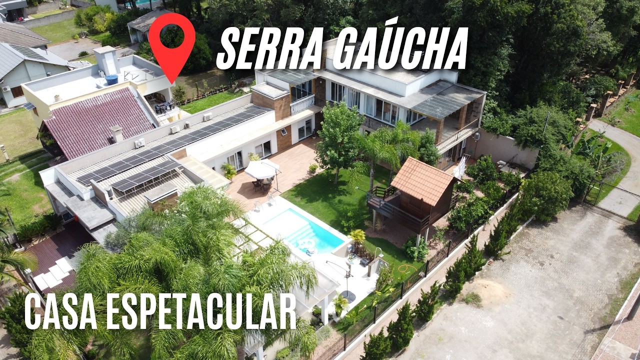 ESPETACULAR CASA DE ALTO PADRÃO NA SERRA GAÚCHA | R$ 2.300.000,00