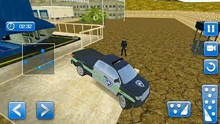 OffRoad Police USA Truck Transport Simulator - Police Cargo Transporter - Android Gameplay FHD screenshot 3