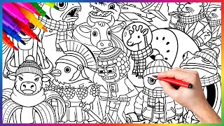 NEW TOP ITALIAN BRAINROT Coloring Pages | Official Music Video screenshot 3