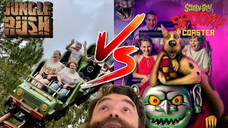 Scooby-Doo Spooky Coaster vs Jungle Rush – Which Is Better?