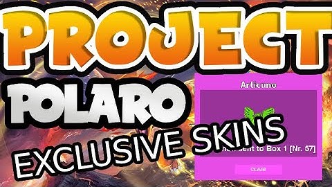 Project Polaro Exclusive Skins "NEW CODES"