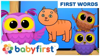 new episode hoot scoot what learn vocabulary animals vehicles for babies babyfirst tv